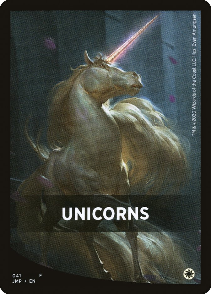 Unicorns [Jumpstart Front Cards] | Jomio and Rueliete's Cards and Comics