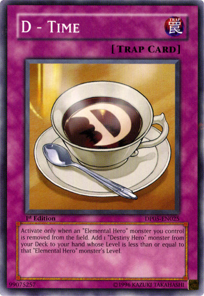 D - Time [DP05-EN025] Common | Jomio and Rueliete's Cards and Comics