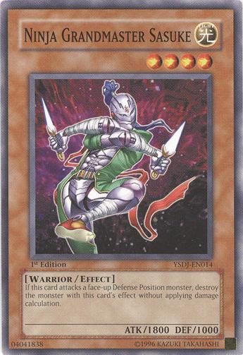 Ninja Grandmaster Sasuke [YSDJ-EN014] Common | Jomio and Rueliete's Cards and Comics