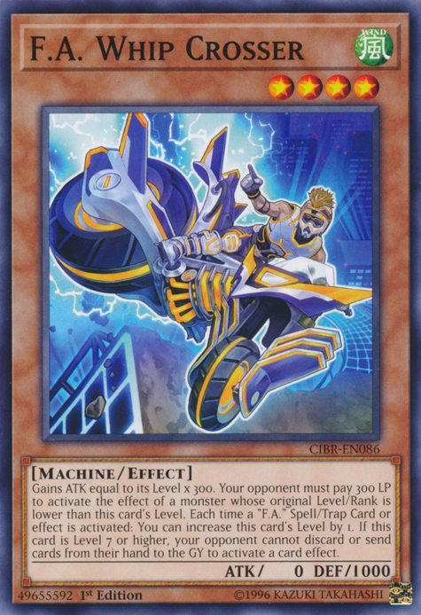 F.A. Whip Crosser [CIBR-EN086] Common | Jomio and Rueliete's Cards and Comics