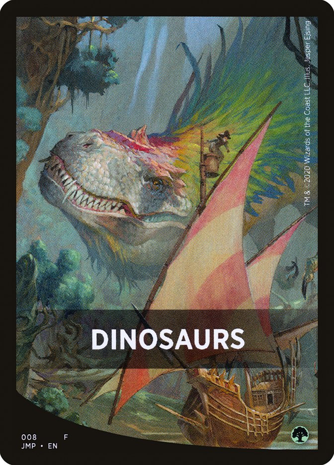 Dinosaurs Theme Card [Jumpstart Front Cards] | Jomio and Rueliete's Cards and Comics