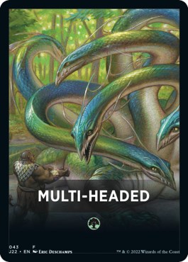 Multi-Headed Theme Card [Jumpstart 2022 Front Cards] | Jomio and Rueliete's Cards and Comics