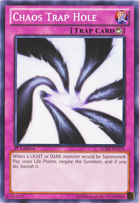 Chaos Trap Hole [LCJW-EN278] Common | Jomio and Rueliete's Cards and Comics