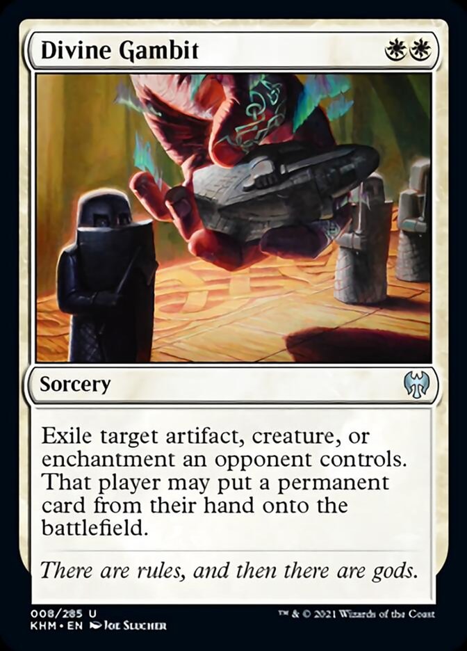 Divine Gambit [Kaldheim] | Jomio and Rueliete's Cards and Comics