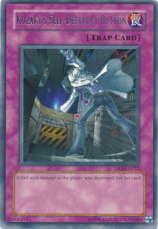 Kozaky's Self-Destruct Button [DR3-EN232] Rare | Jomio and Rueliete's Cards and Comics