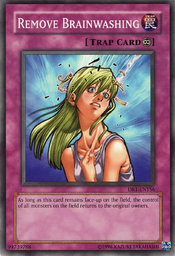Remove Brainwashing [DR1-EN156] Common | Jomio and Rueliete's Cards and Comics