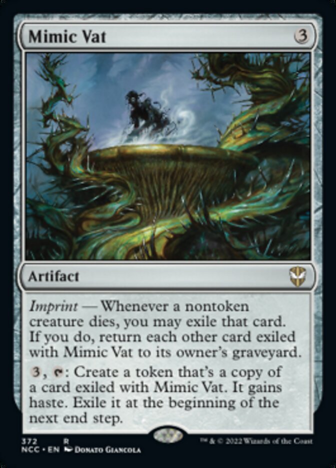 Mimic Vat [Streets of New Capenna Commander] | Jomio and Rueliete's Cards and Comics
