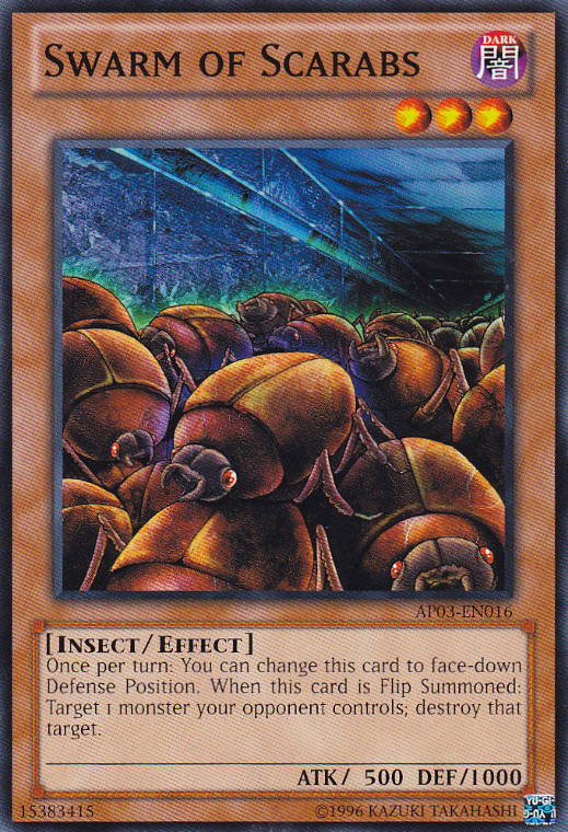 Swarm of Scarabs [AP03-EN016] Common | Jomio and Rueliete's Cards and Comics