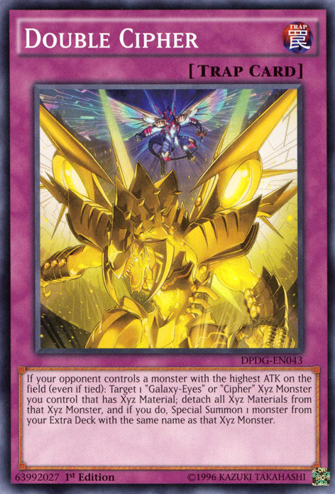 Double Cipher [DPDG-EN043] Common | Jomio and Rueliete's Cards and Comics