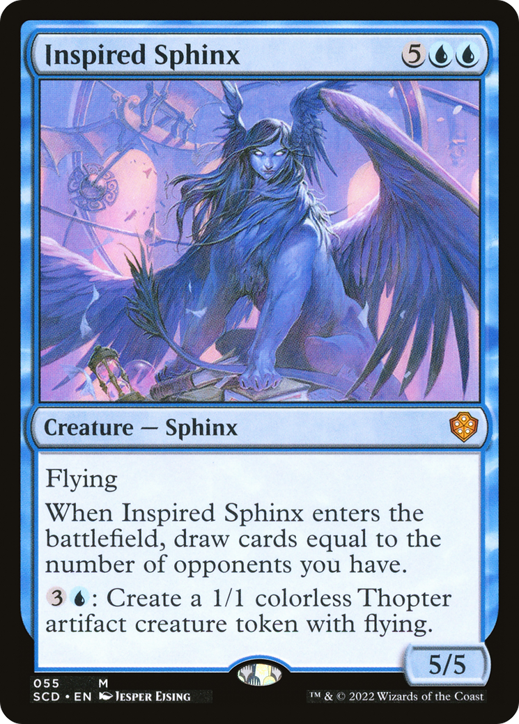 Inspired Sphinx [Starter Commander Decks] | Jomio and Rueliete's Cards and Comics