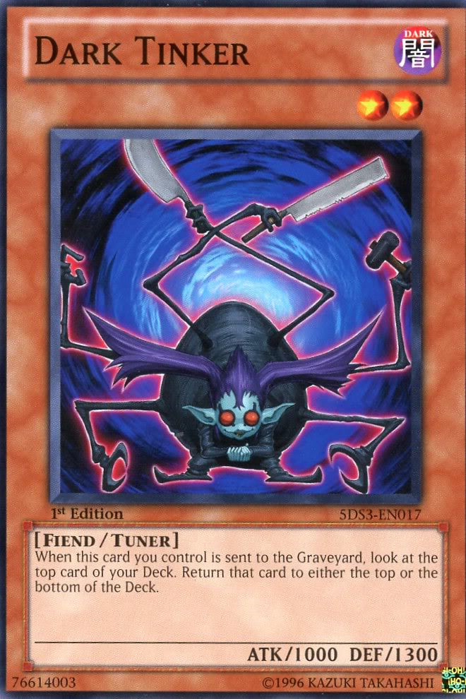 Dark Tinker [5DS3-EN017] Common | Jomio and Rueliete's Cards and Comics
