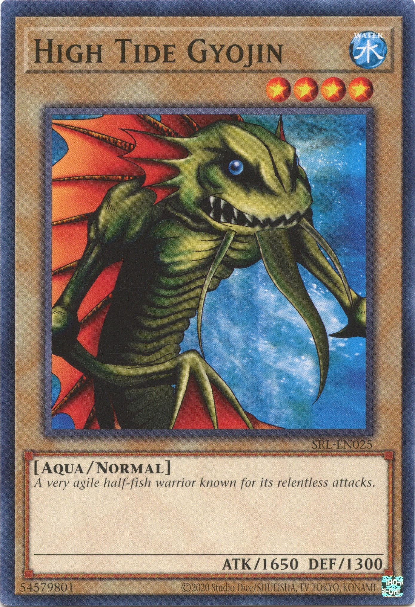 High Tide Gyojin (25th Anniversary) [SRL-EN025] Common | Jomio and Rueliete's Cards and Comics