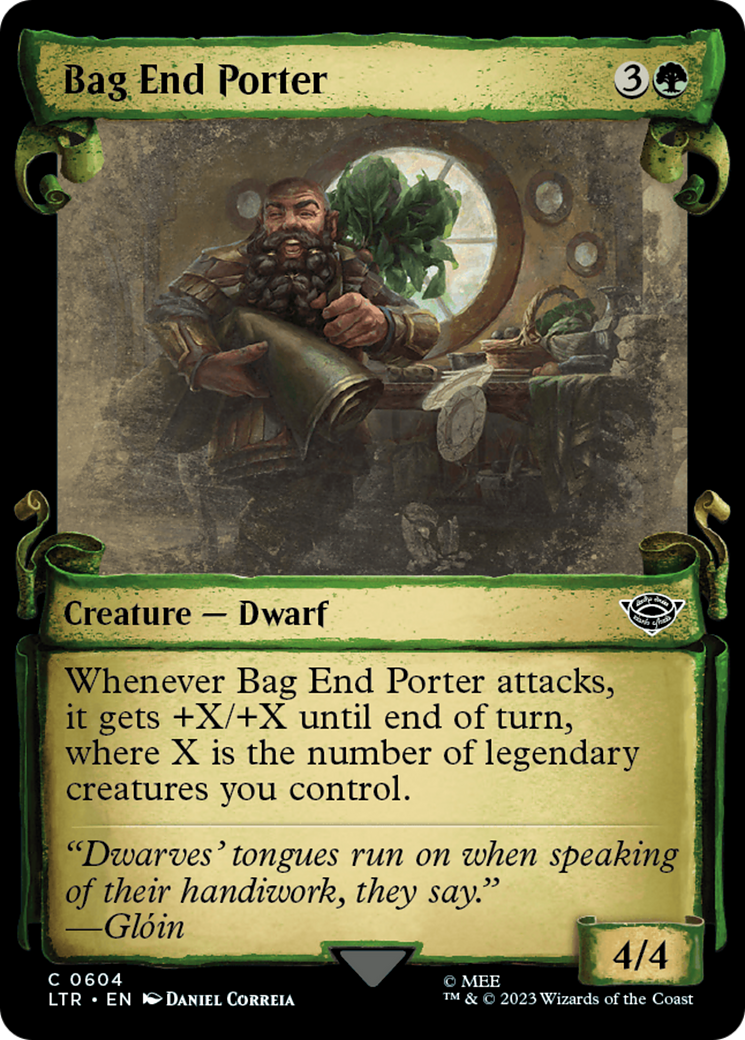 Bag End Porter [The Lord of the Rings: Tales of Middle-Earth Showcase Scrolls] | Jomio and Rueliete's Cards and Comics