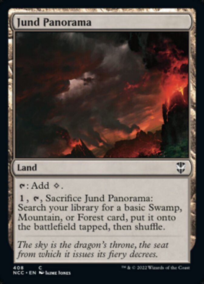 Jund Panorama [Streets of New Capenna Commander] | Jomio and Rueliete's Cards and Comics