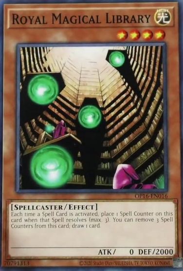 Royal Magical Library [OP16-EN016] Common | Jomio and Rueliete's Cards and Comics