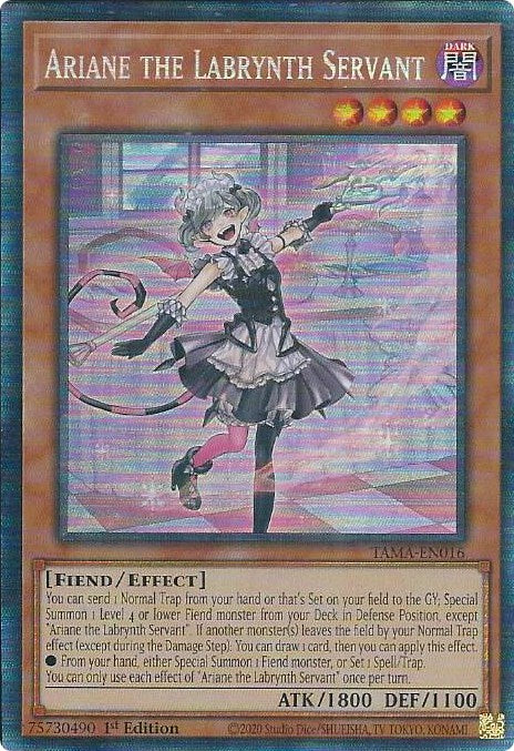 Ariane the Labrynth Servant [TAMA-EN016] Collector's Rare | Jomio and Rueliete's Cards and Comics