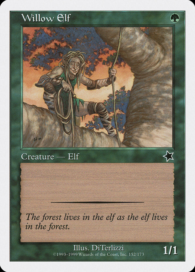 Willow Elf [Starter 1999] | Jomio and Rueliete's Cards and Comics