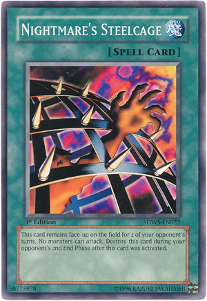 Nightmare's Steelcage [SDWS-EN022] Common | Jomio and Rueliete's Cards and Comics