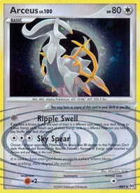 Arceus (AR5) [Platinum: Arceus] | Jomio and Rueliete's Cards and Comics