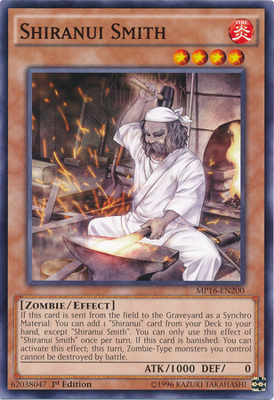 Shiranui Smith [MP16-EN200] Common | Jomio and Rueliete's Cards and Comics
