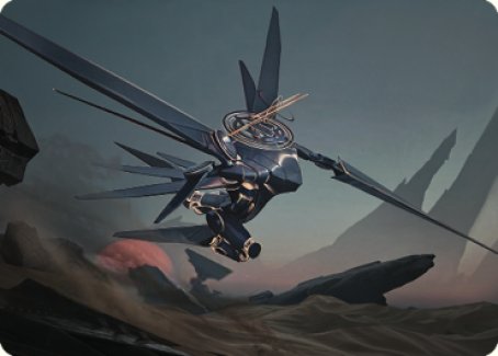 Steel Seraph Art Card [The Brothers' War Art Series] | Jomio and Rueliete's Cards and Comics