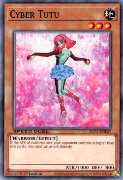 Cyber Tutu [SGX1-ENE07] Common | Jomio and Rueliete's Cards and Comics