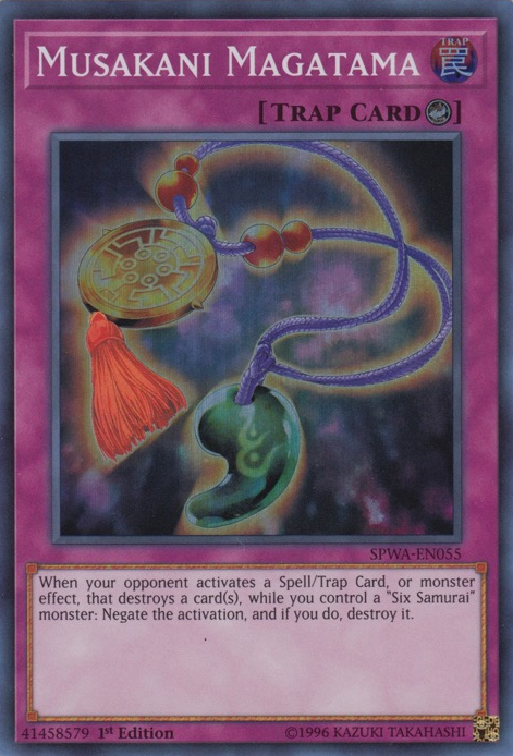 Musakani Magatama [SPWA-EN055] Super Rare | Jomio and Rueliete's Cards and Comics