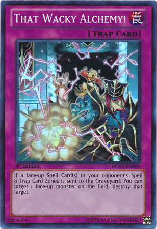 That Wacky Alchemy! [BPW2-EN095] Super Rare | Jomio and Rueliete's Cards and Comics
