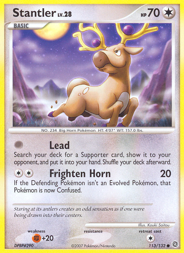 Stantler (113/132) [Diamond & Pearl: Secret Wonders] | Jomio and Rueliete's Cards and Comics