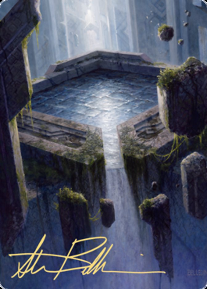 Morphic Pool Art Card (Gold-Stamped Signature) [Zendikar Rising Art Series] | Jomio and Rueliete's Cards and Comics