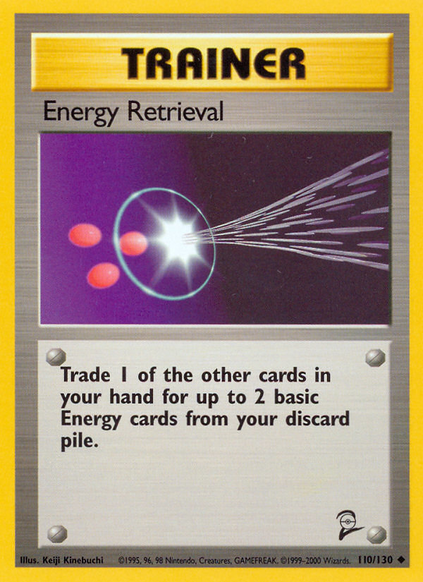 Energy Retrieval (110/130) [Base Set 2] | Jomio and Rueliete's Cards and Comics