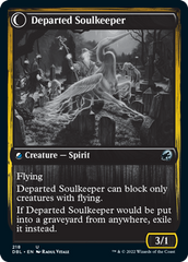 Devoted Grafkeeper // Departed Soulkeeper [Innistrad: Double Feature] | Jomio and Rueliete's Cards and Comics