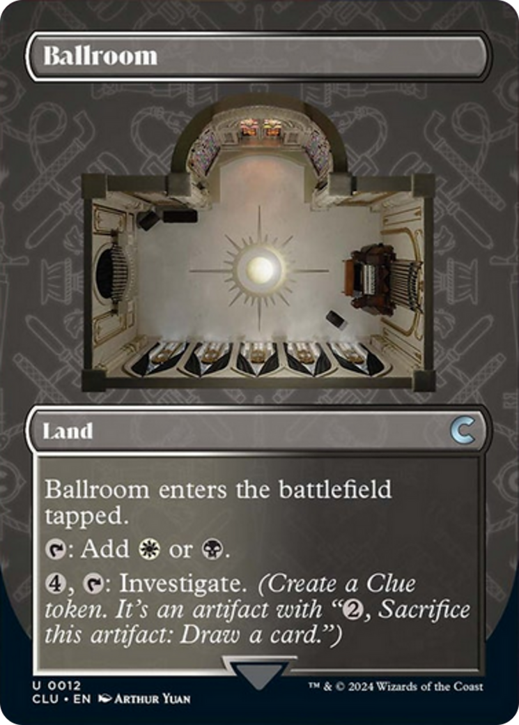 Ballroom (Borderless) [Ravnica: Clue Edition] | Jomio and Rueliete's Cards and Comics