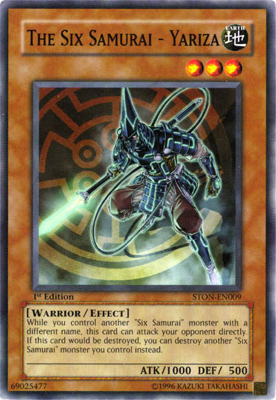 The Six Samurai - Yariza [STON-EN009] Common | Jomio and Rueliete's Cards and Comics