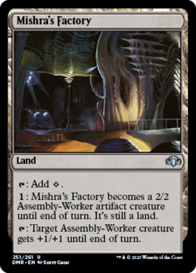 Mishra's Factory [Dominaria Remastered] | Jomio and Rueliete's Cards and Comics