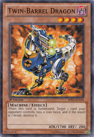 Twin-Barrel Dragon [BP01-EN154] Starfoil Rare | Jomio and Rueliete's Cards and Comics