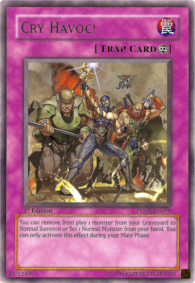 Cry Havoc! [PTDN-EN078] Rare | Jomio and Rueliete's Cards and Comics