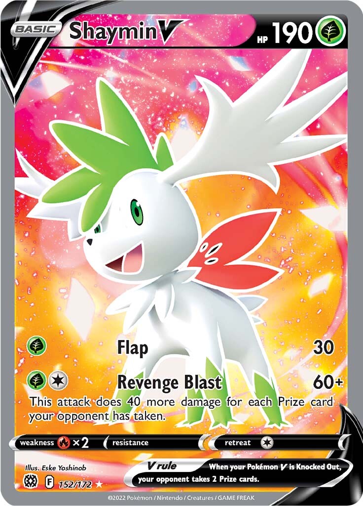 Shaymin V (152/172) [Sword & Shield: Brilliant Stars] | Jomio and Rueliete's Cards and Comics