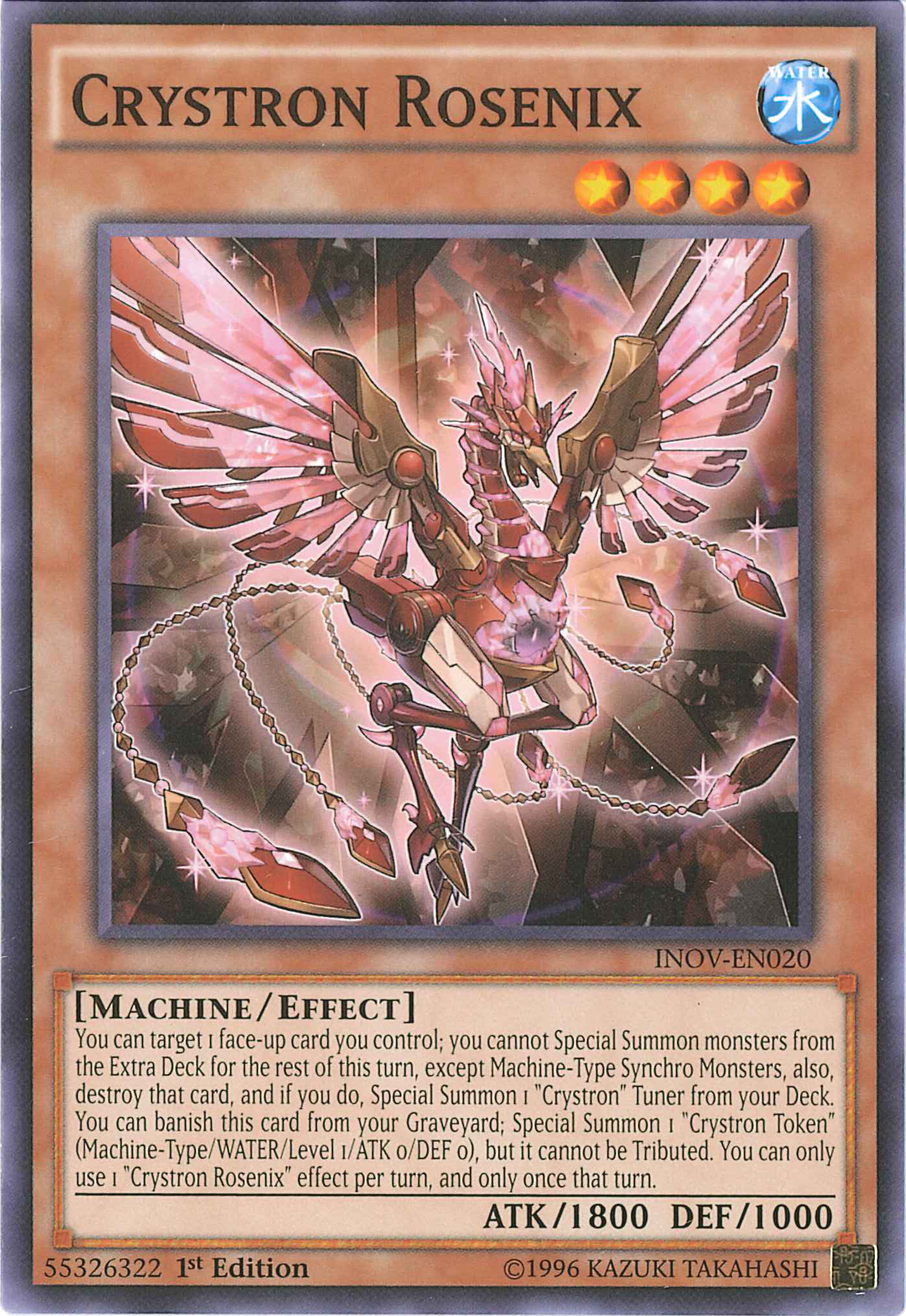 Crystron Rosenix [INOV-EN020] Common | Jomio and Rueliete's Cards and Comics