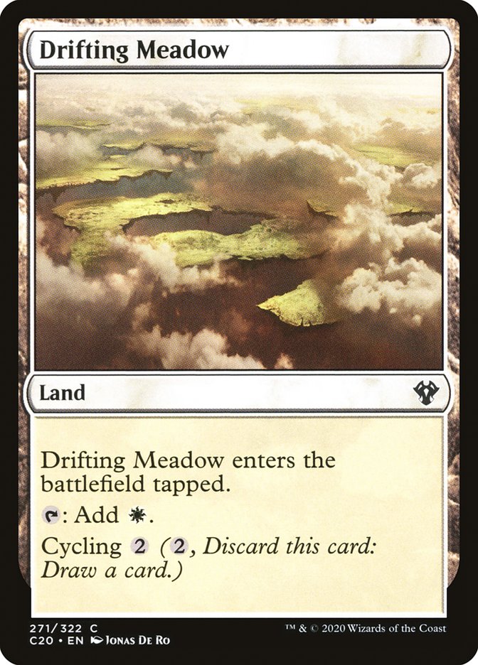 Drifting Meadow [Commander 2020] | Jomio and Rueliete's Cards and Comics