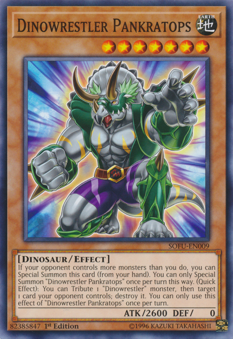 Dinowrestler Pankratops [SOFU-EN009] Common | Jomio and Rueliete's Cards and Comics