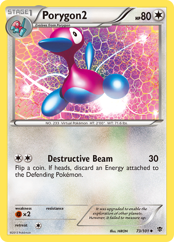 Porygon2 (73/101) [Black & White: Plasma Blast] | Jomio and Rueliete's Cards and Comics