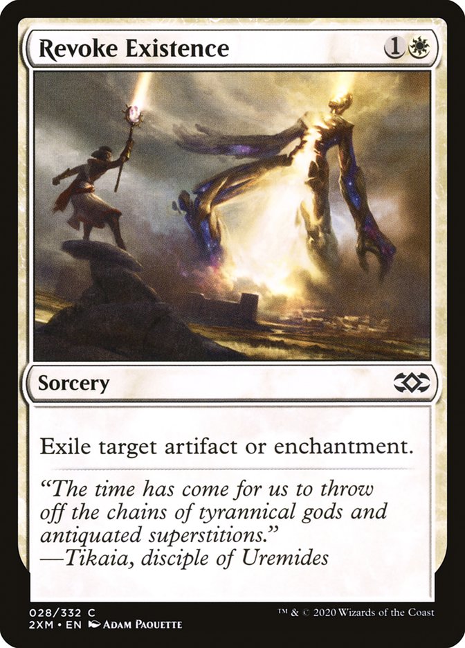 Revoke Existence [Double Masters] | Jomio and Rueliete's Cards and Comics