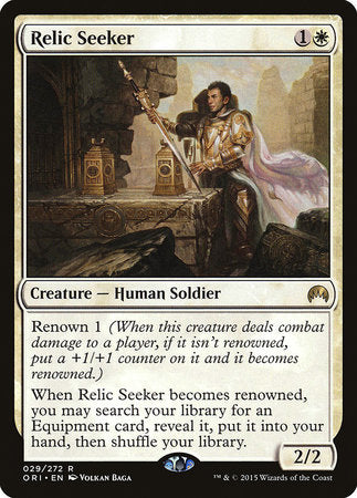 Relic Seeker [Magic Origins] | Jomio and Rueliete's Cards and Comics