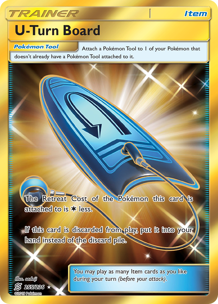 U-Turn Board (255/236) [Sun & Moon: Unified Minds] | Jomio and Rueliete's Cards and Comics