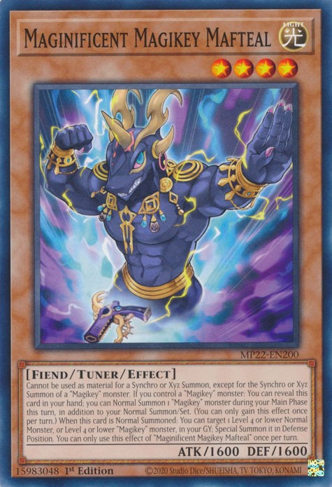 Maginificent Magikey Mafteal [MP22-EN200] Common | Jomio and Rueliete's Cards and Comics