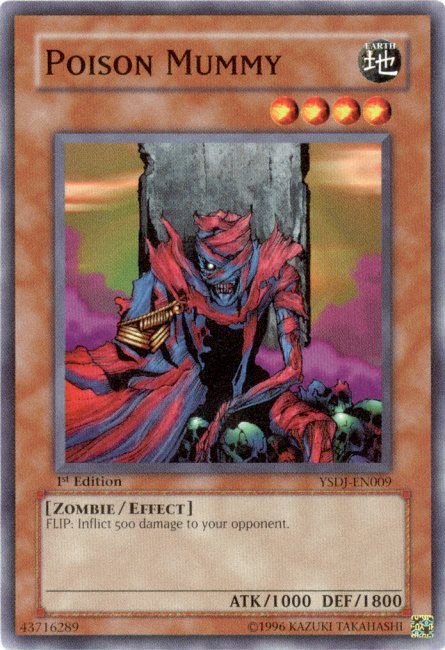 Poison Mummy [YSDJ-EN009] Common | Jomio and Rueliete's Cards and Comics