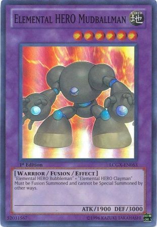 Elemental HERO Mudballman [LCGX-EN053] Super Rare | Jomio and Rueliete's Cards and Comics