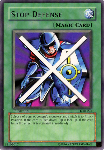 Stop Defense [LOB-095] Rare | Jomio and Rueliete's Cards and Comics
