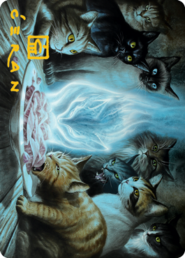 Can't Stay Away Art Card (Gold-Stamped Signature) [Innistrad: Midnight Hunt Art Series] | Jomio and Rueliete's Cards and Comics